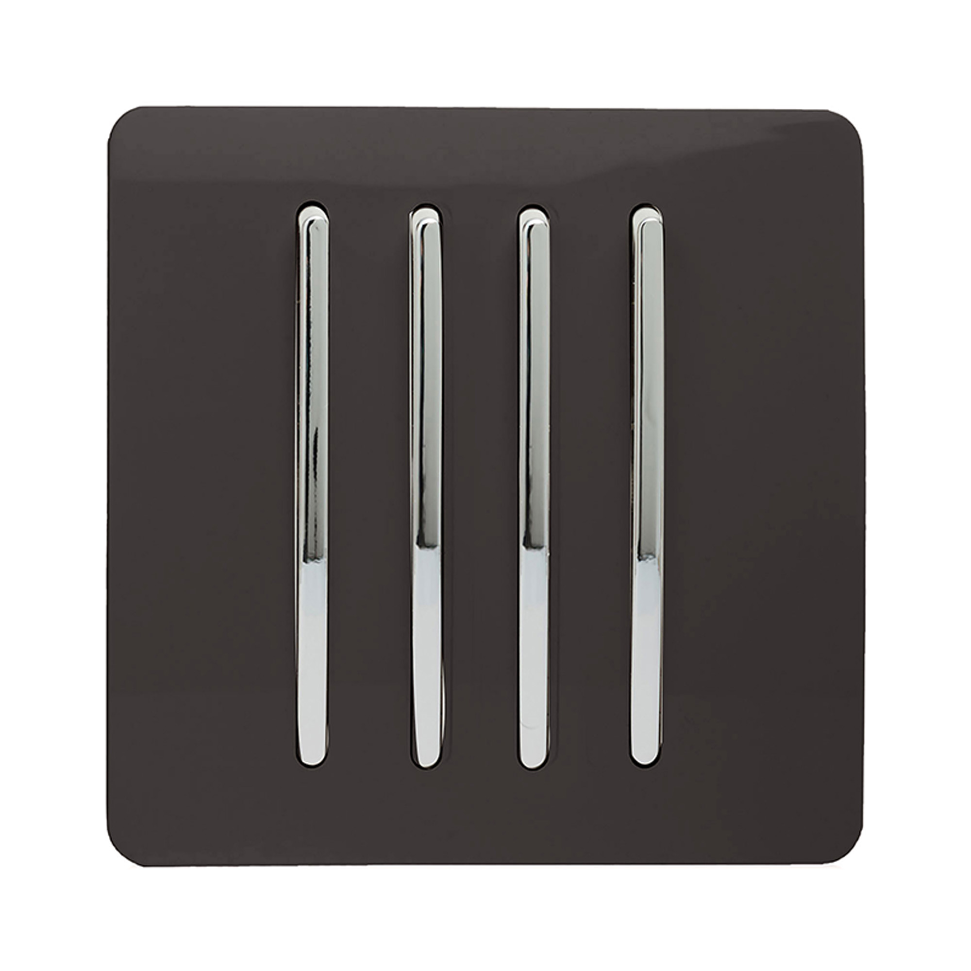 ART-SS8DB  4 Gang 2 Way 10 Amp Rocker Dark Brown